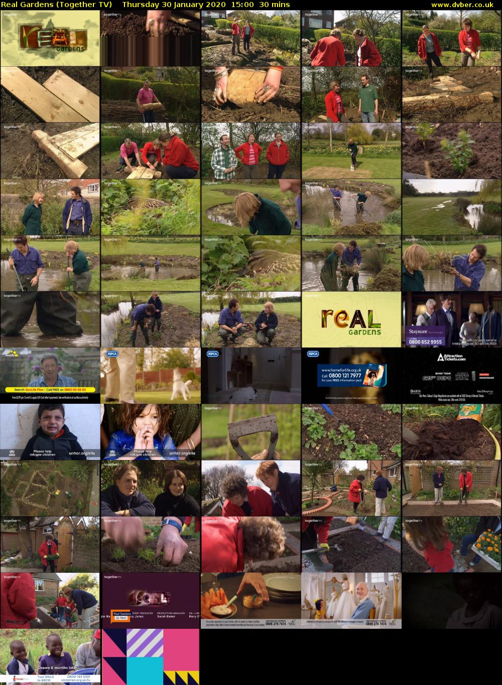 Real Gardens (Together TV) Thursday 30 January 2020 15:00 - 15:30