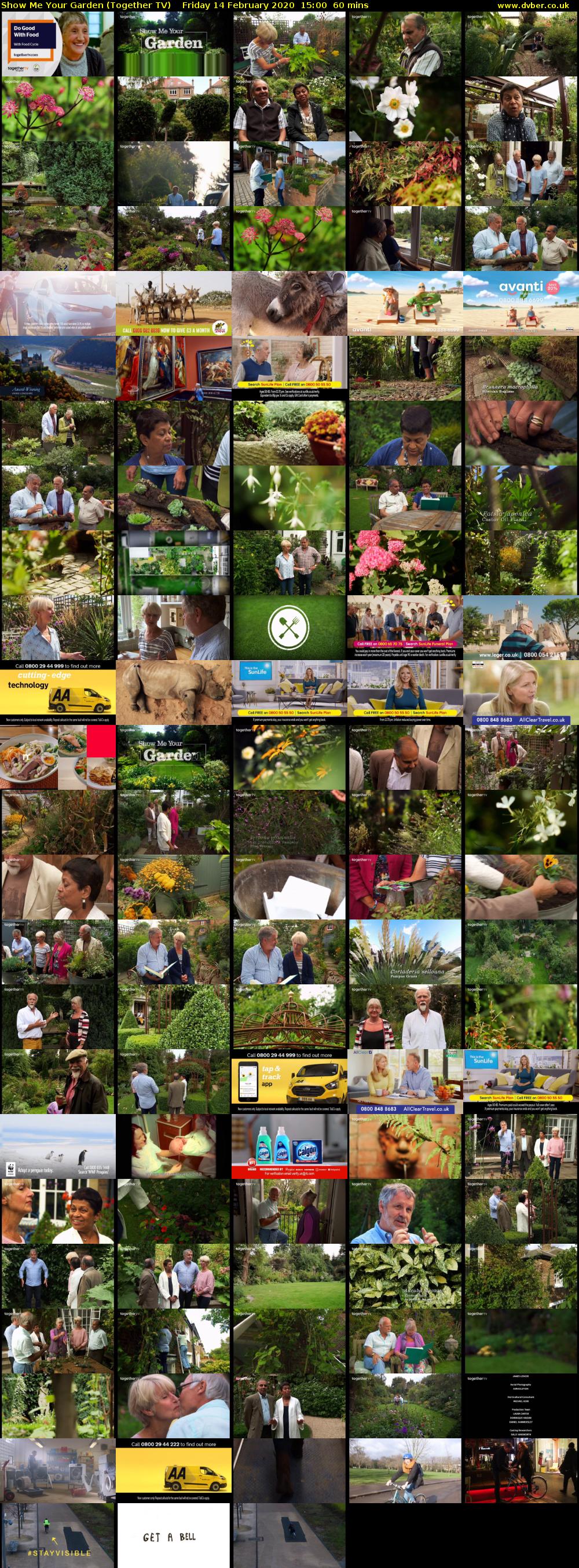 Show Me Your Garden (Together TV) Friday 14 February 2020 15:00 - 16:00