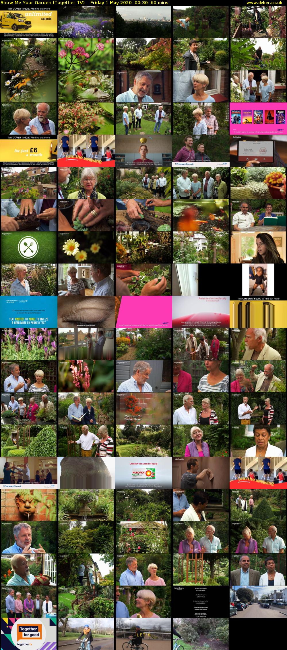 Show Me Your Garden (Together TV) Friday 1 May 2020 00:30 - 01:30