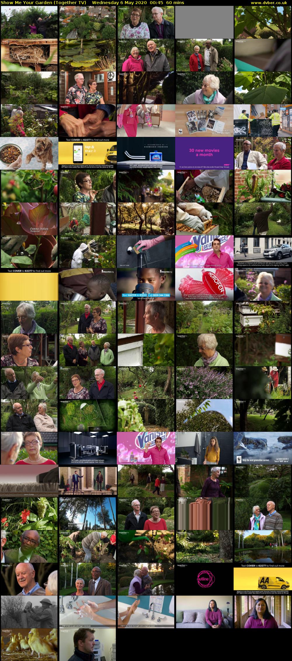 Show Me Your Garden (Together TV) Wednesday 6 May 2020 00:45 - 01:45
