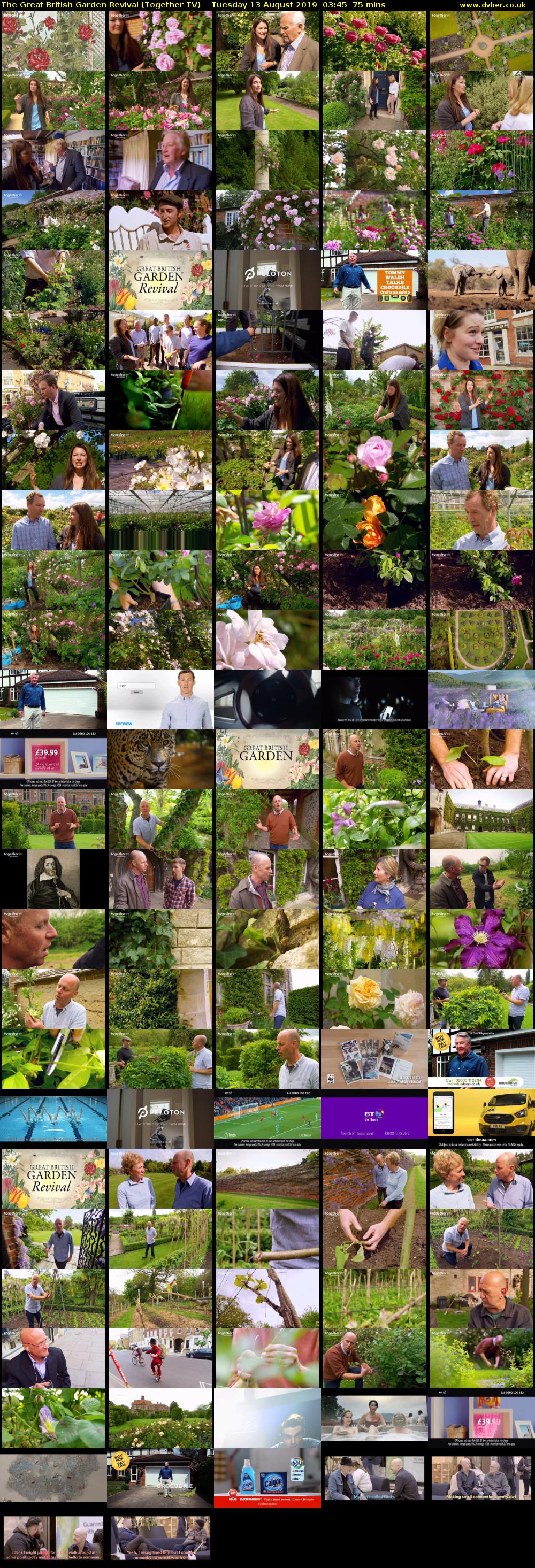 The Great British Garden Revival (Together TV) Tuesday 13 August 2019 03:45 - 05:00