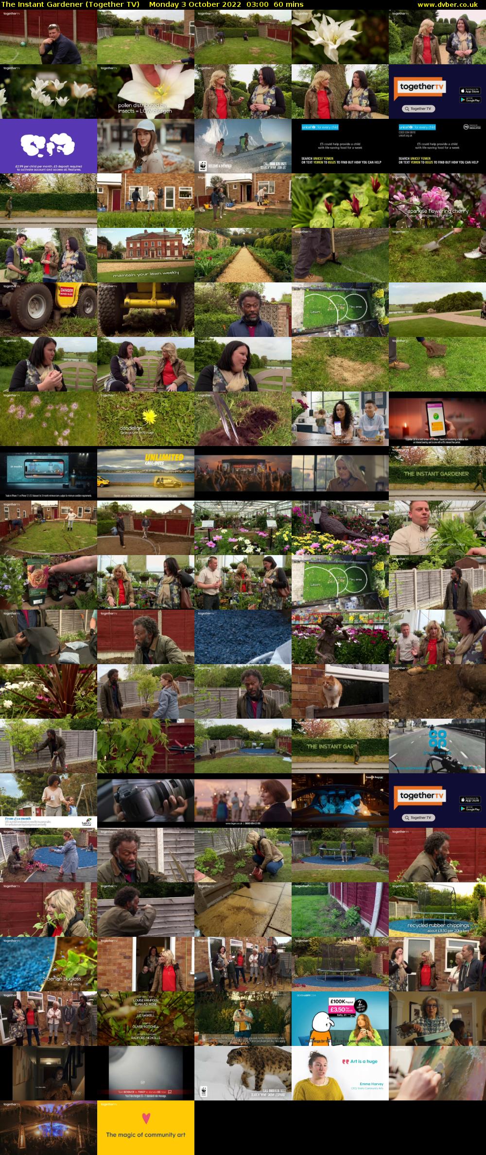 The Instant Gardener (Together TV) Monday 3 October 2022 03:00 - 04:00