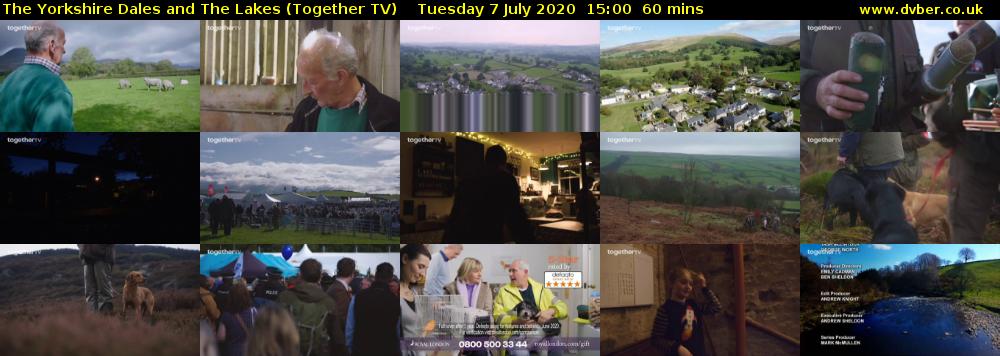 The Yorkshire Dales and The Lakes (Together TV) Tuesday 7 July 2020 15:00 - 16:00