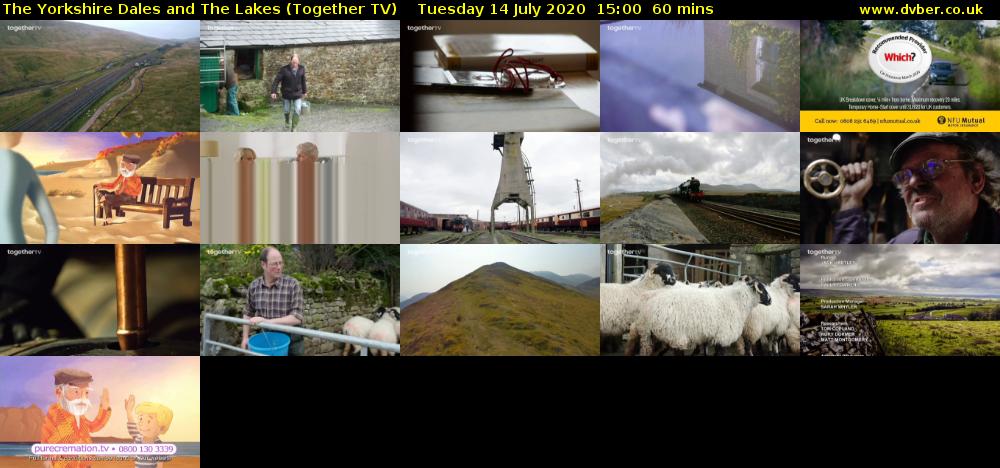 The Yorkshire Dales and The Lakes (Together TV) Tuesday 14 July 2020 15:00 - 16:00