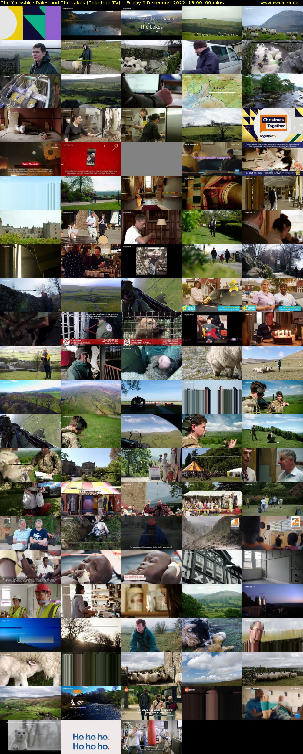 The Yorkshire Dales and The Lakes (Together TV) Friday 9 December 2022 13:00 - 14:00