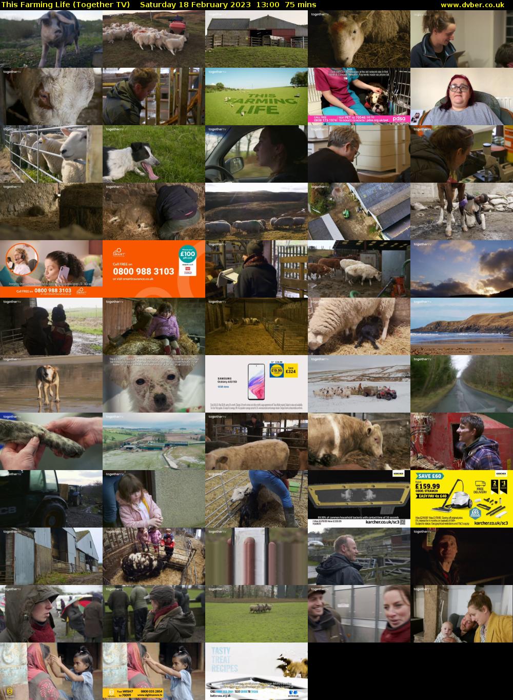 This Farming Life (Together TV) Saturday 18 February 2023 13:00 - 14:15