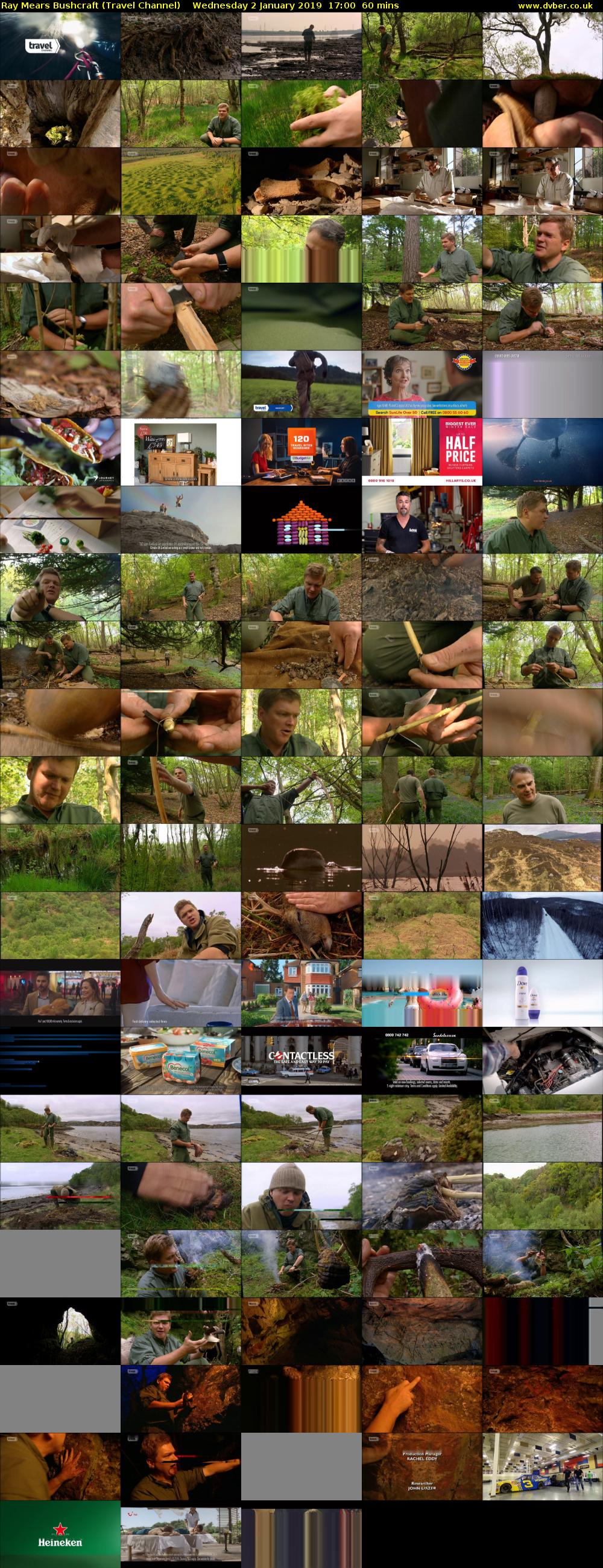 Ray Mears Bushcraft (Travel Channel) Wednesday 2 January 2019 17:00 - 18:00