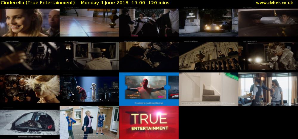 Cinderella (True Entertainment) Monday 4 June 2018 15:00 - 17:00