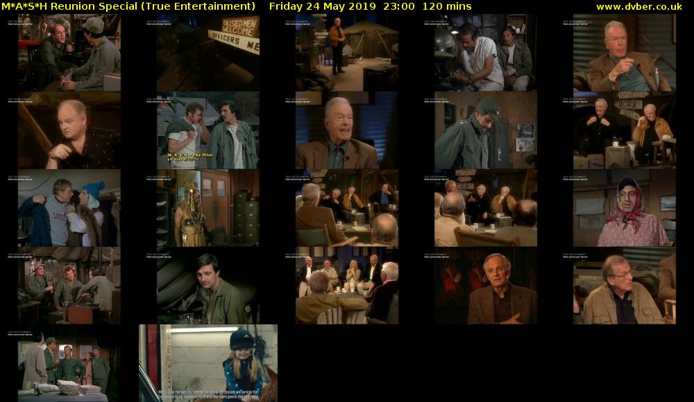 M*A*S*H Reunion Special (True Entertainment) Friday 24 May 2019 23:00 - 01:00