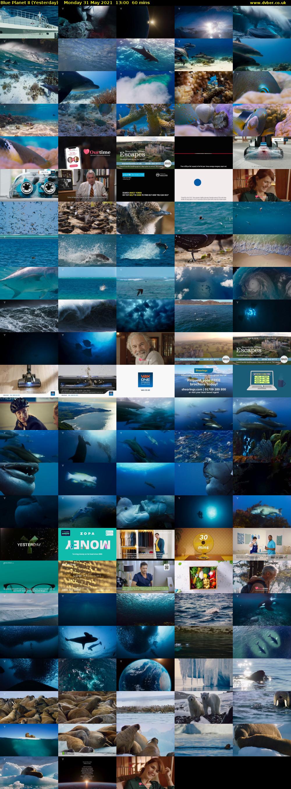 Blue Planet II (Yesterday) Monday 31 May 2021 13:00 - 14:00