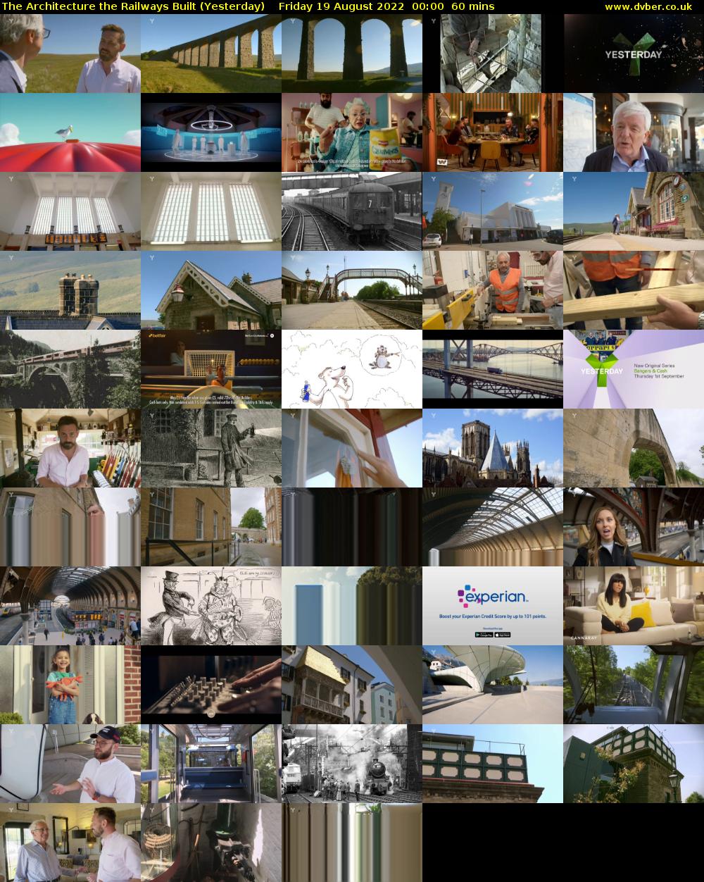 The Architecture The Railways Built (Yesterday) Friday 19 August 2022 00:00 - 01:00