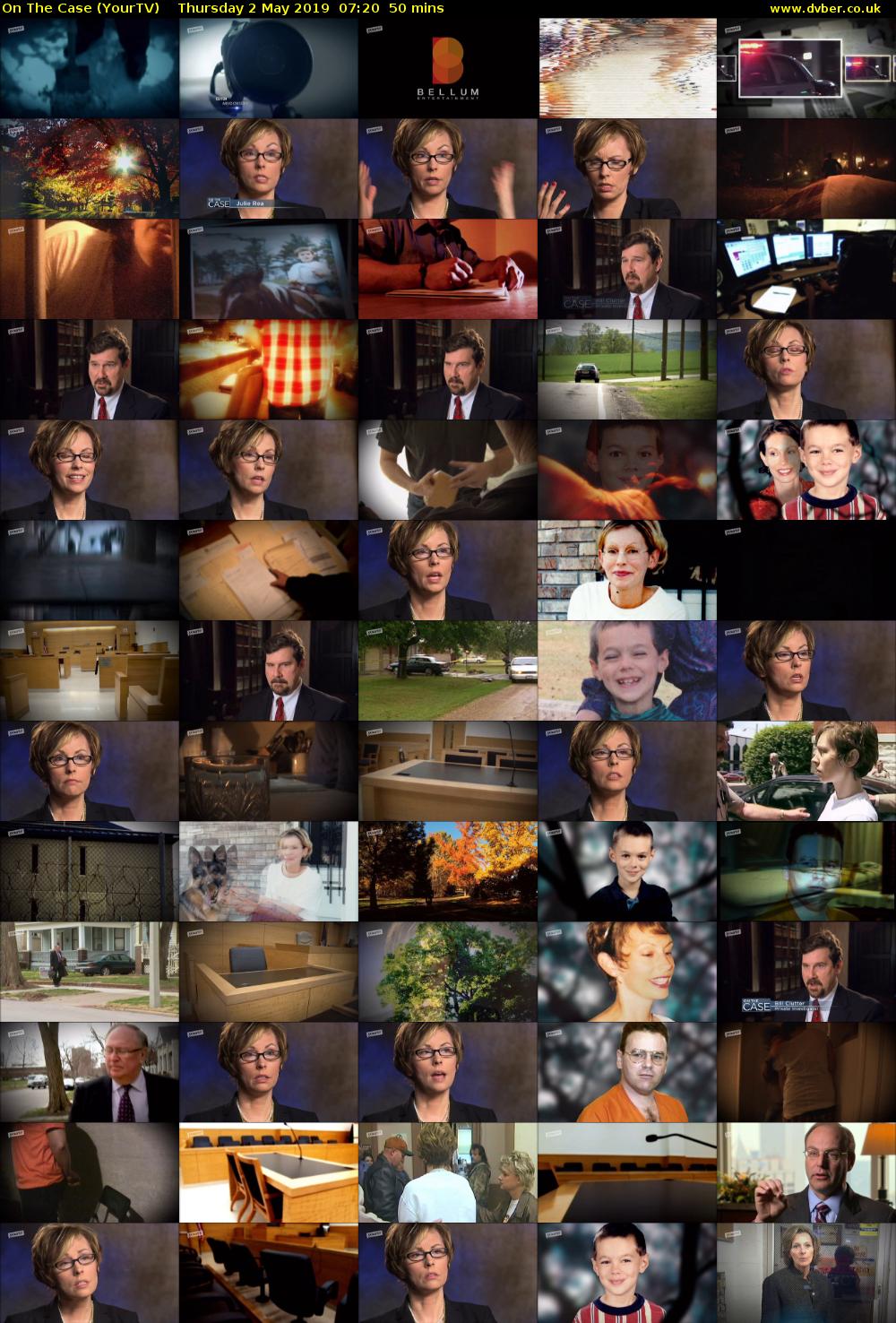 On The Case (YourTV) Thursday 2 May 2019 07:20 - 08:10