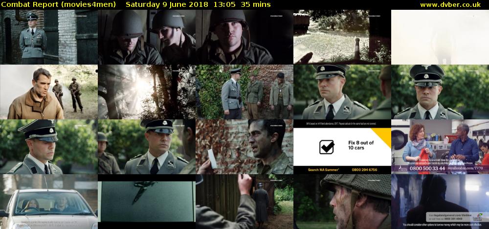 Combat Report (movies4men) Saturday 9 June 2018 13:05 - 13:40