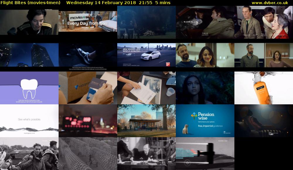 Flight Bites (movies4men) Wednesday 14 February 2018 21:55 - 22:00