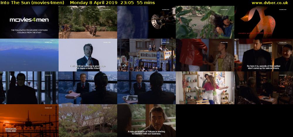 Into The Sun (movies4men) Monday 8 April 2019 23:05 - 00:00