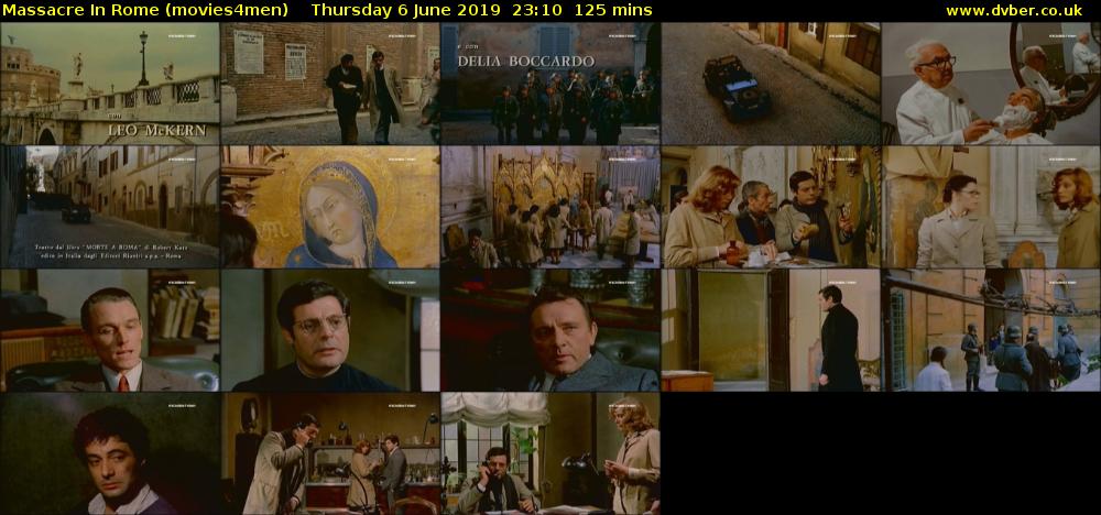 Massacre In Rome (movies4men) Thursday 6 June 2019 23:10 - 01:15