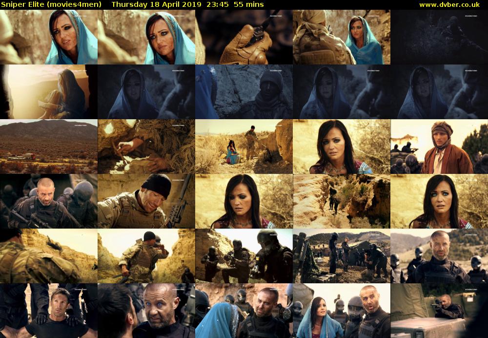Sniper Elite (movies4men) Thursday 18 April 2019 23:45 - 00:40