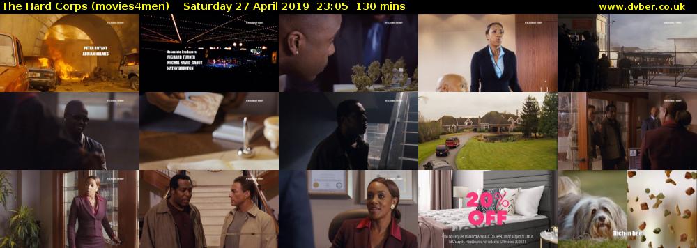 The Hard Corps (movies4men) Saturday 27 April 2019 23:05 - 01:15