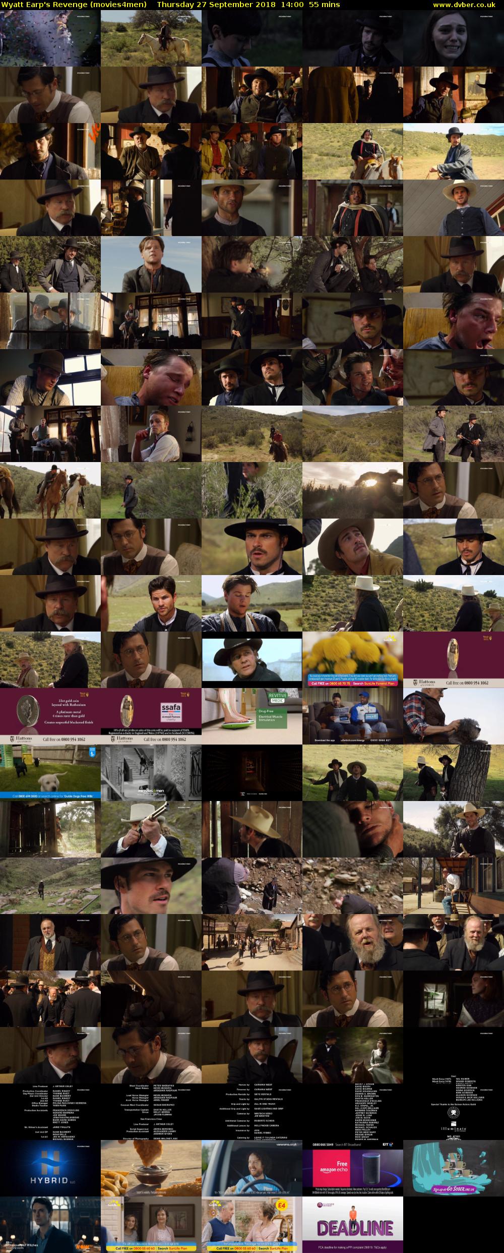 Wyatt Earp's Revenge (movies4men) Thursday 27 September 2018 14:00 - 14:55