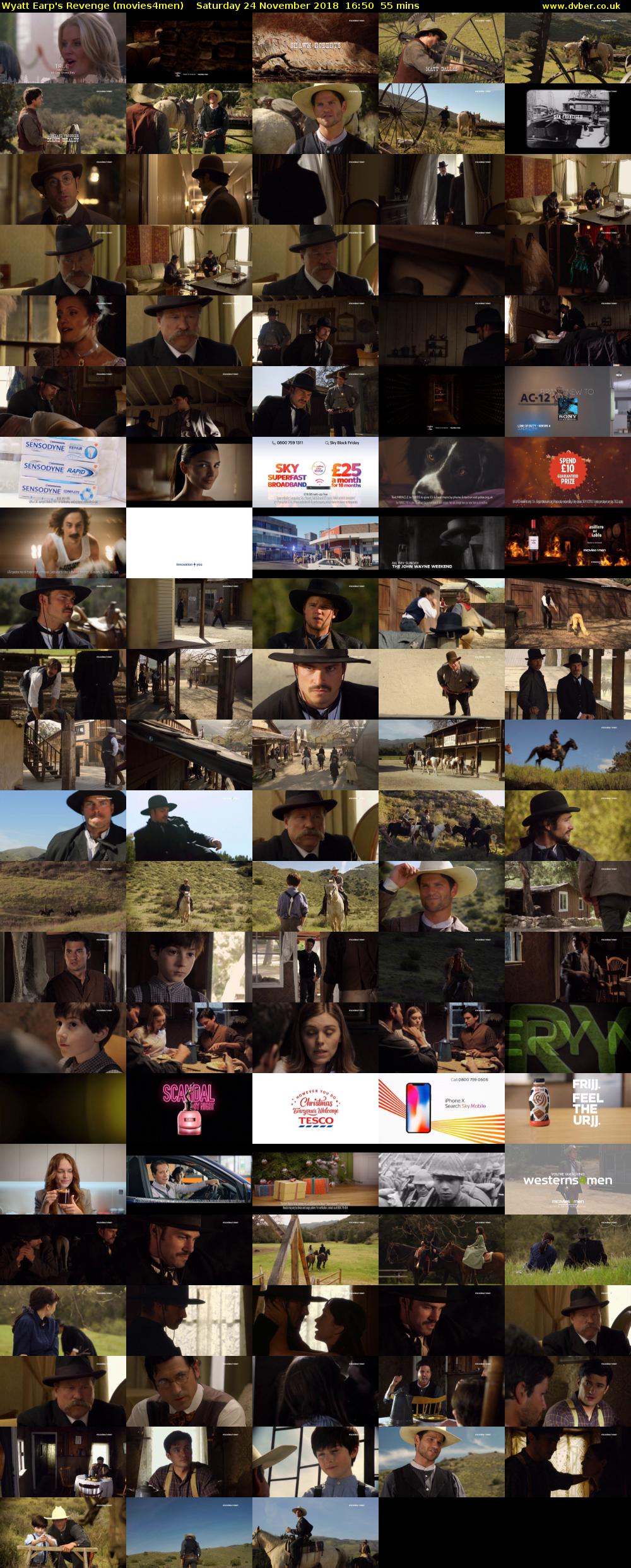 Wyatt Earp's Revenge (movies4men) Saturday 24 November 2018 16:50 - 17:45