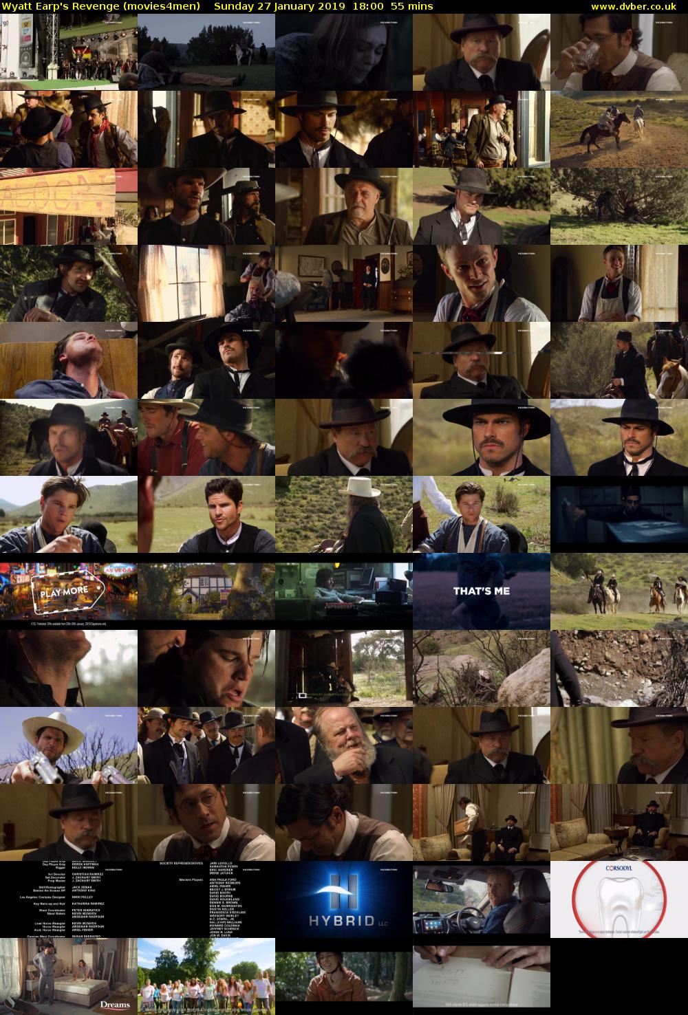 Wyatt Earp's Revenge (movies4men) Sunday 27 January 2019 18:00 - 18:55