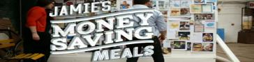 Programme banner for Jamie's Money Saving Meals