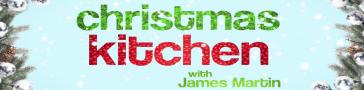 Programme banner for Christmas Kitchen with James Martin