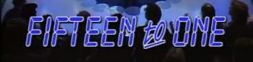 Programme banner for Fifteen To One