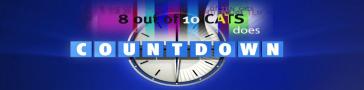Programme banner for 8 Out of 10 Cats Does Countdown