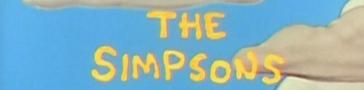 Programme banner for The Simpsons