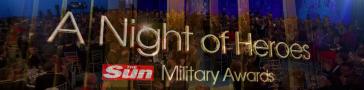 Programme banner for A Night of Heroes: Military Awards