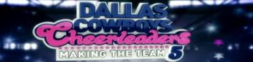 Programme banner for Dallas Cowboys Cheerleaders