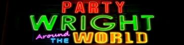 Programme banner for Party Wright Around the World