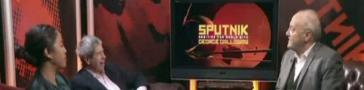 Programme banner for Sputnik with George Galloway