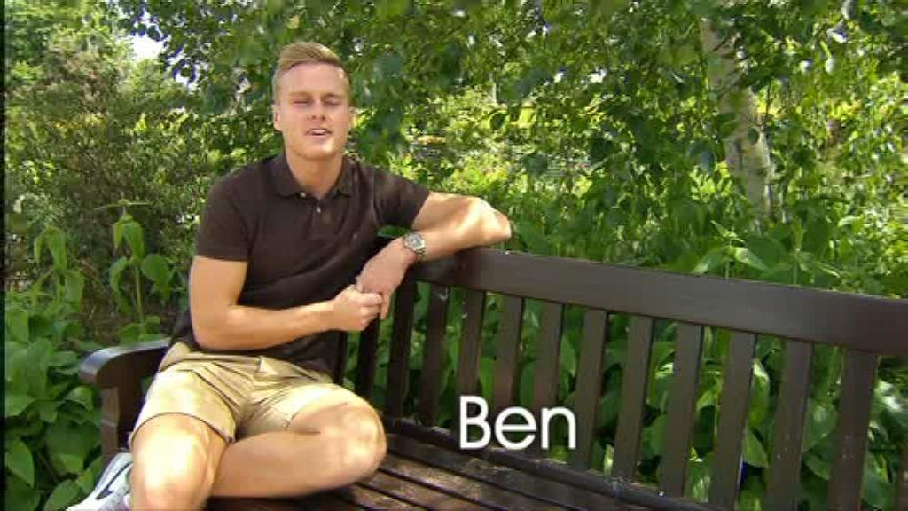 Contestant Ben on Girlfriends