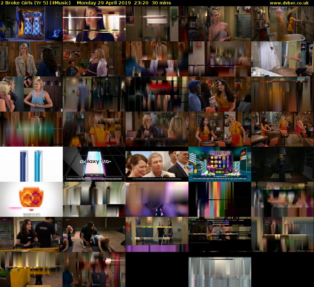 2 Broke Girls (Yr 5) (4Music) Monday 29 April 2019 23:20 - 23:50