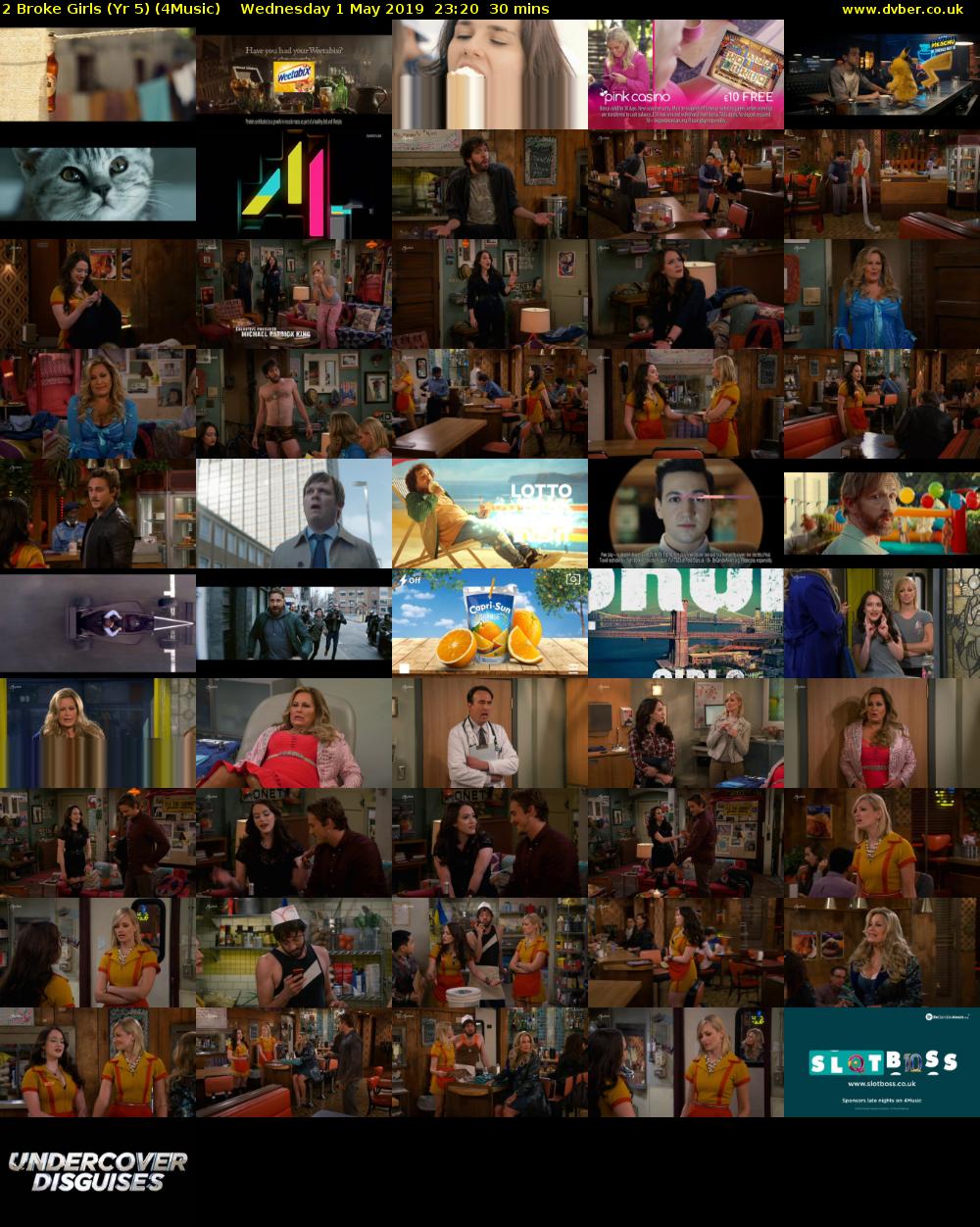 2 Broke Girls (Yr 5) (4Music) Wednesday 1 May 2019 23:20 - 23:50