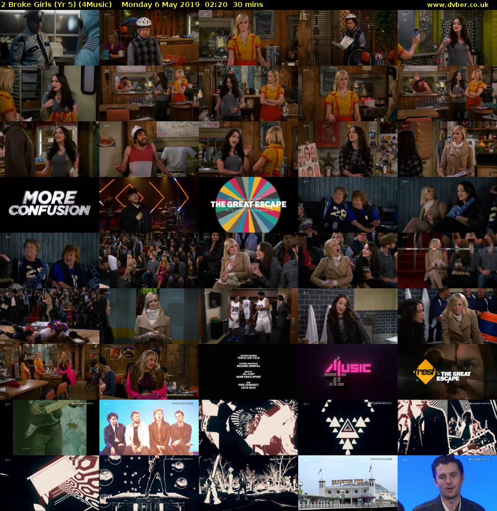 2 Broke Girls (Yr 5) (4Music) Monday 6 May 2019 02:20 - 02:50