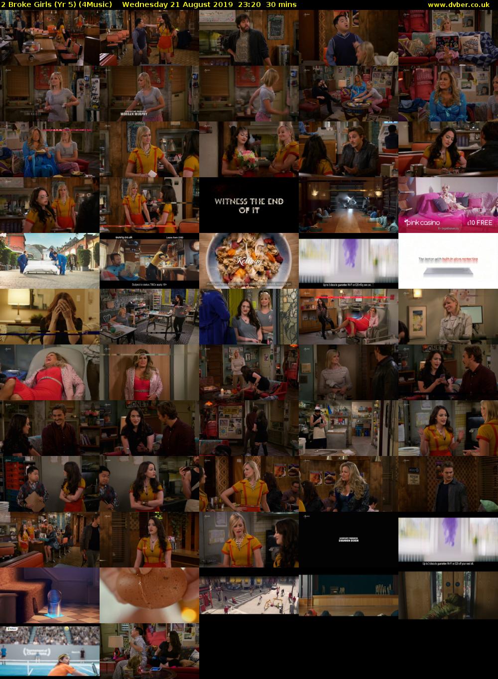 2 Broke Girls (Yr 5) (4Music) Wednesday 21 August 2019 23:20 - 23:50