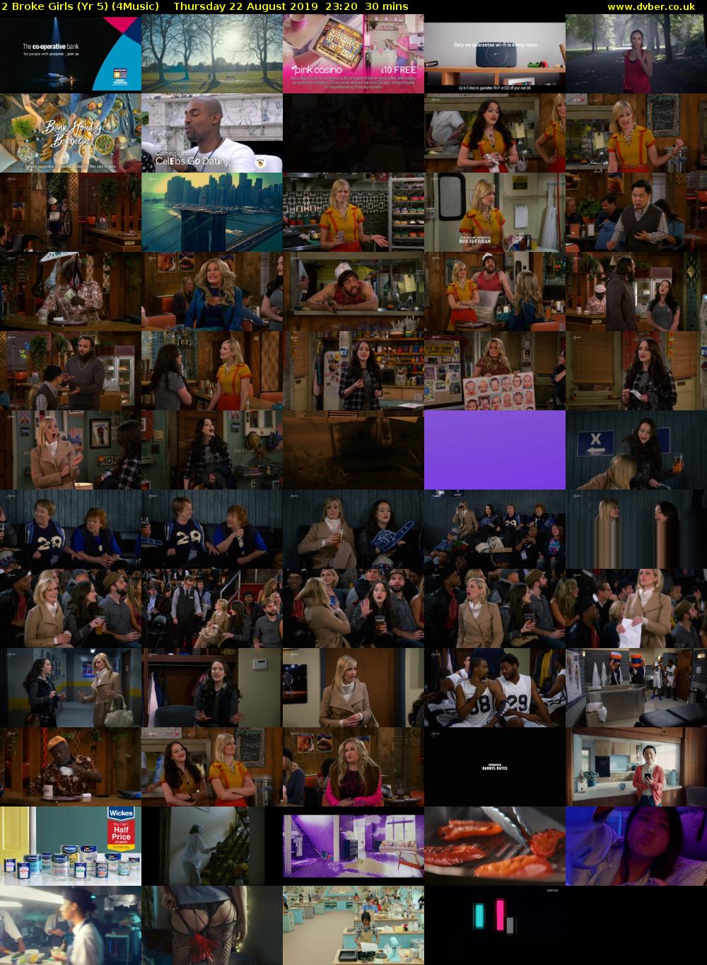 2 Broke Girls (Yr 5) (4Music) Thursday 22 August 2019 23:20 - 23:50