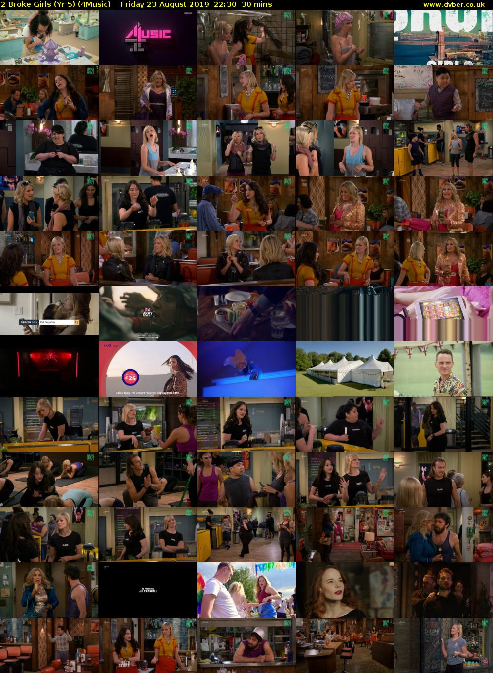 2 Broke Girls (Yr 5) (4Music) Friday 23 August 2019 22:30 - 23:00