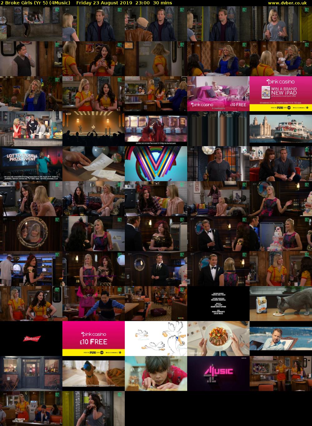 2 Broke Girls (Yr 5) (4Music) Friday 23 August 2019 23:00 - 23:30