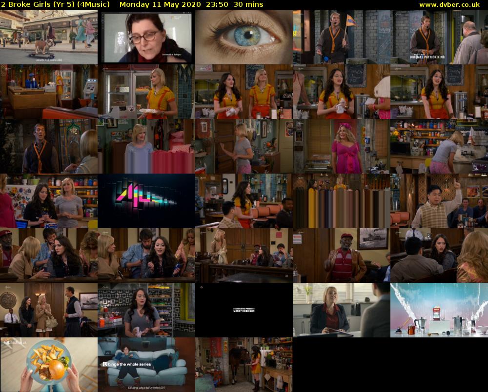 2 Broke Girls (Yr 5) (4Music) Monday 11 May 2020 23:50 - 00:20