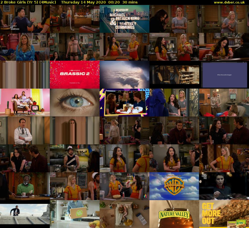 2 Broke Girls (Yr 5) (4Music) Thursday 14 May 2020 00:20 - 00:50