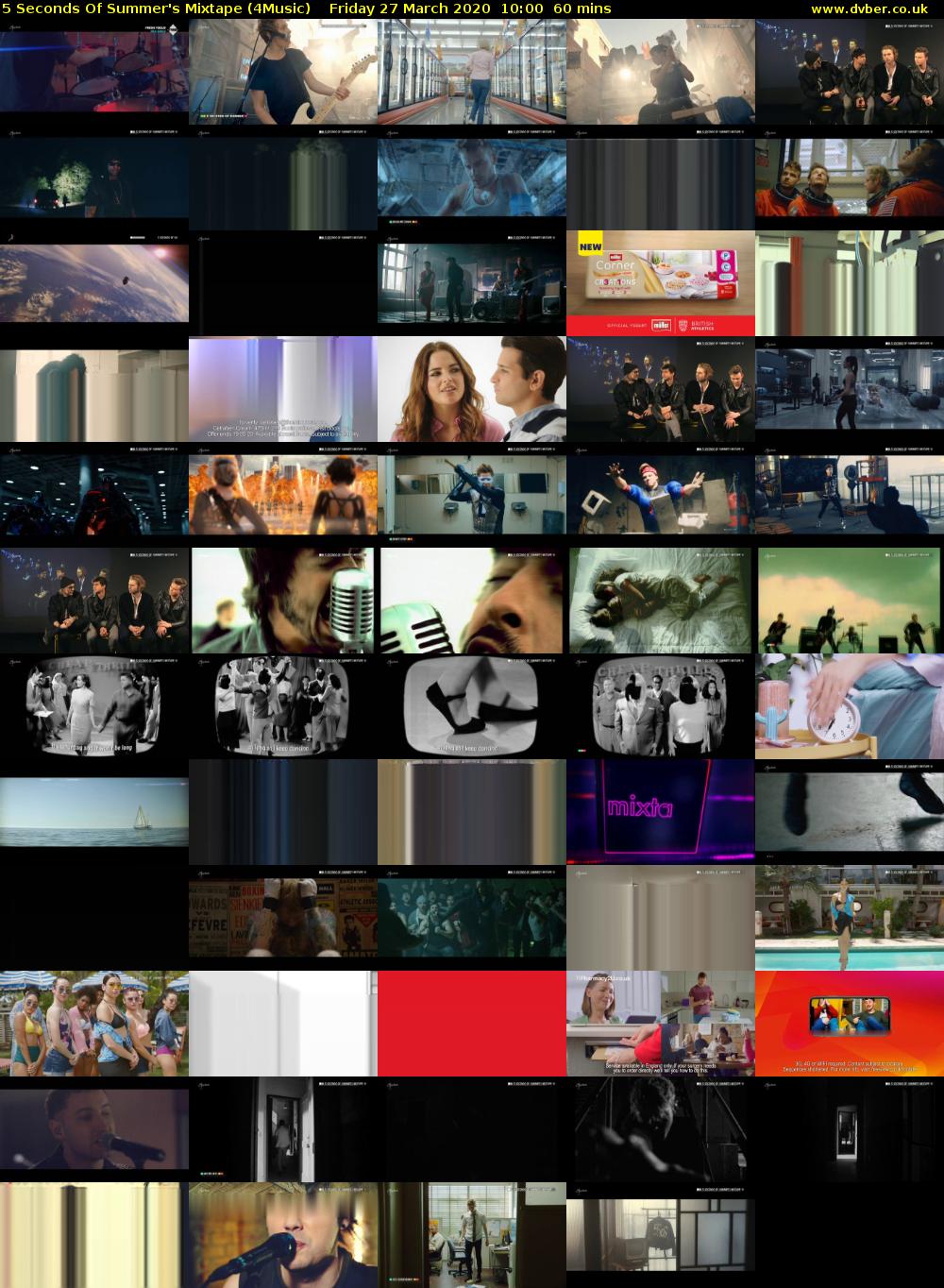 5 Seconds Of Summer's Mixtape (4Music) Friday 27 March 2020 10:00 - 11:00