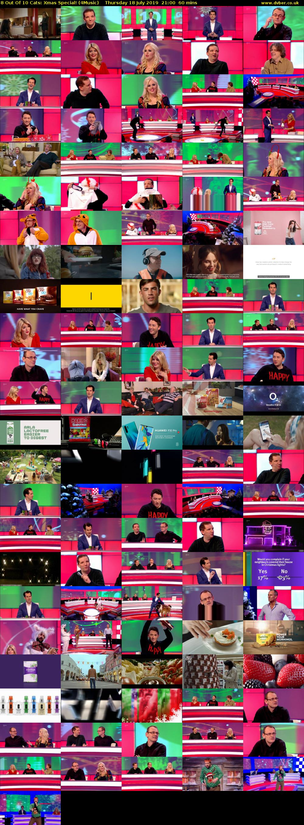 8 Out Of 10 Cats: Xmas Special! (4Music) Thursday 18 July 2019 21:00 - 22:00