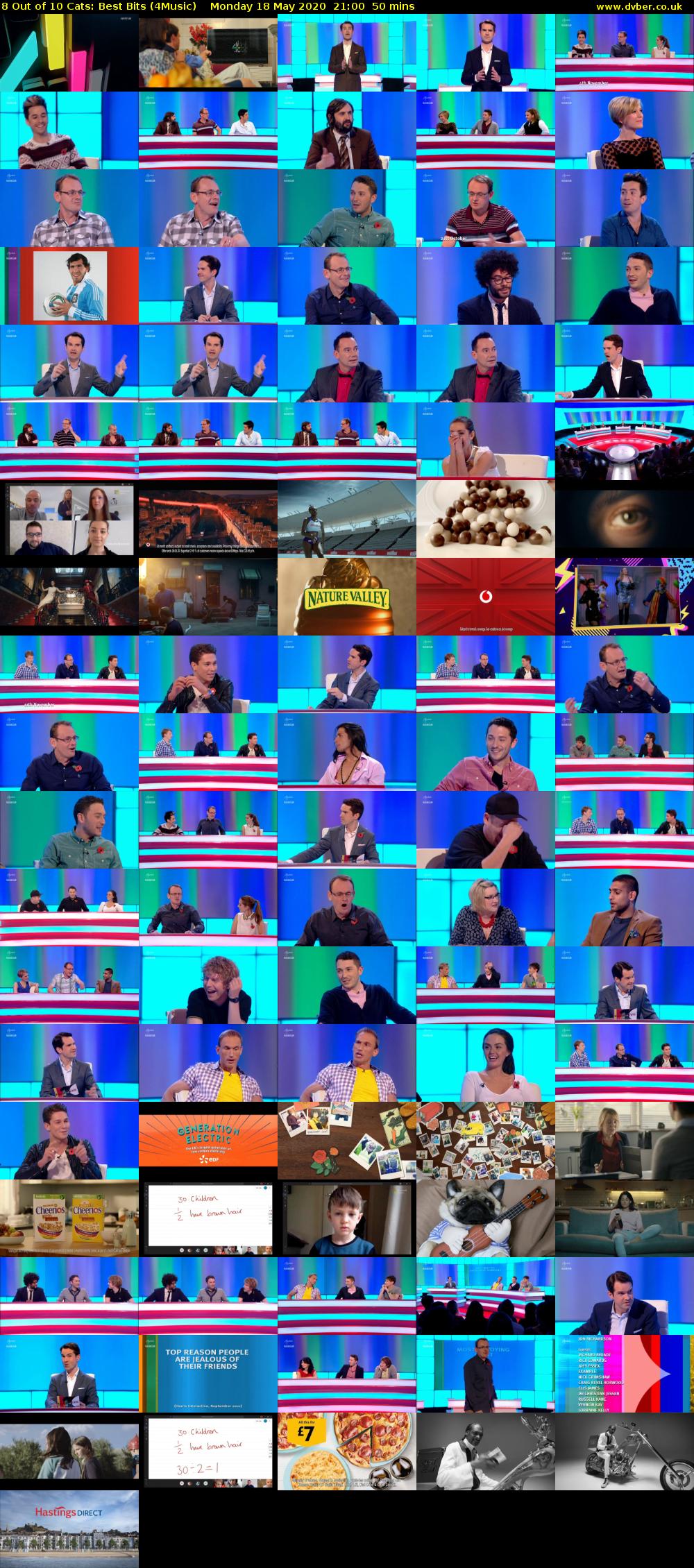 8 Out of 10 Cats: Best Bits (4Music) Monday 18 May 2020 21:00 - 21:50