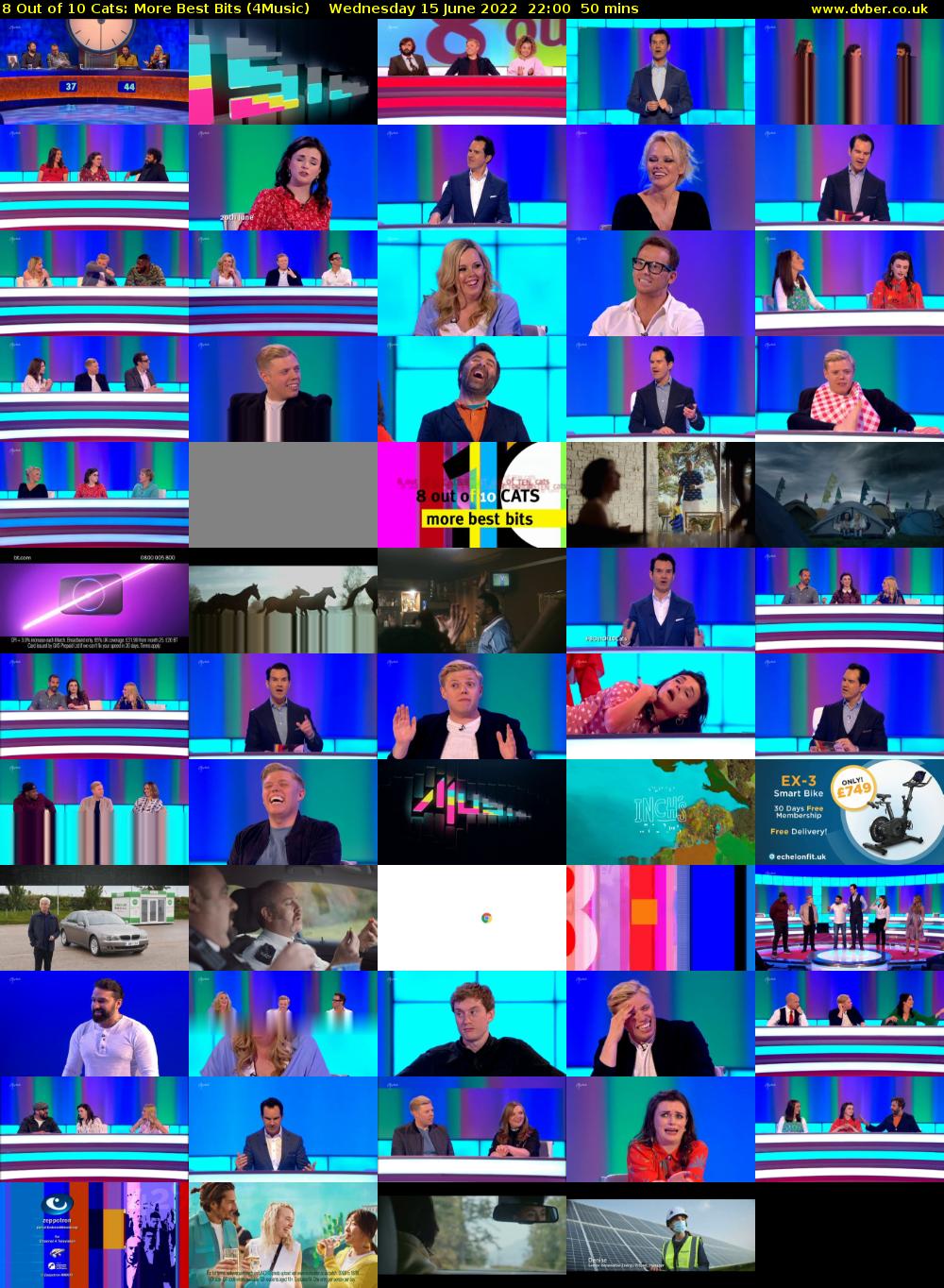 8 Out of 10 Cats: More Best Bits (4Music) Wednesday 15 June 2022 22:00 - 22:50
