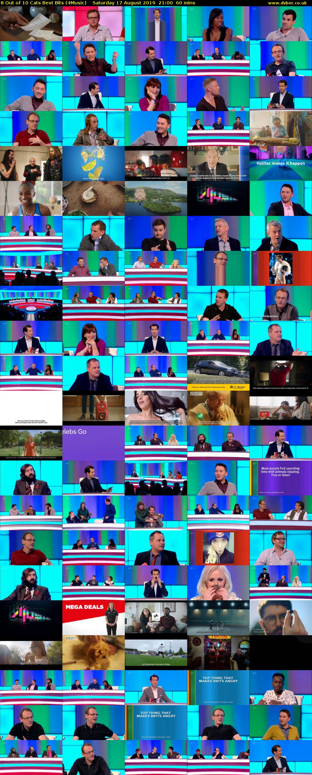 8 Out of 10 Cats Best Bits (4Music) Saturday 17 August 2019 21:00 - 22:00