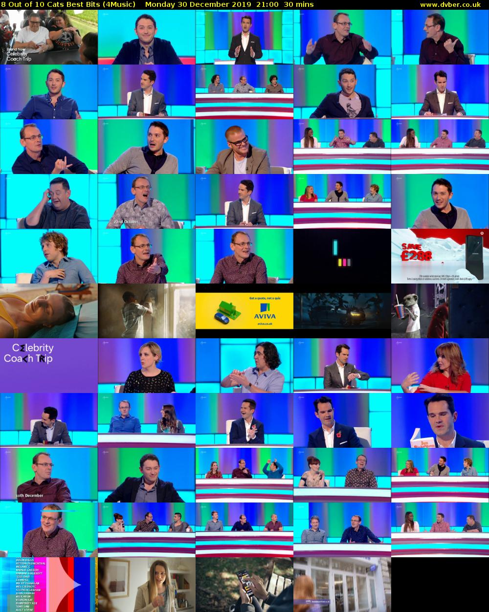 8 Out of 10 Cats Best Bits (4Music) Monday 30 December 2019 21:00 - 21:30